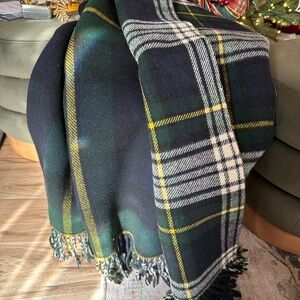 Heavy Wool Tartan Throw Blanket | Scottish Plaid | Heritage Wool